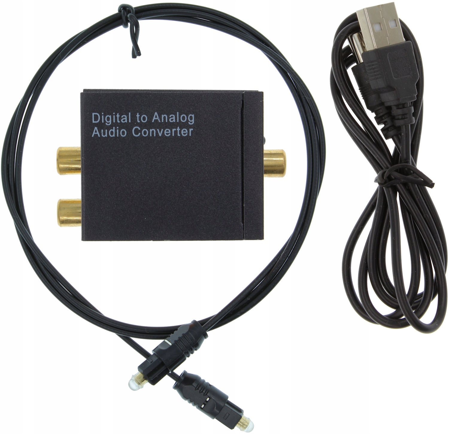 Konwerter Digital to Analog Toslink RCA Słuchawki Marka Inna