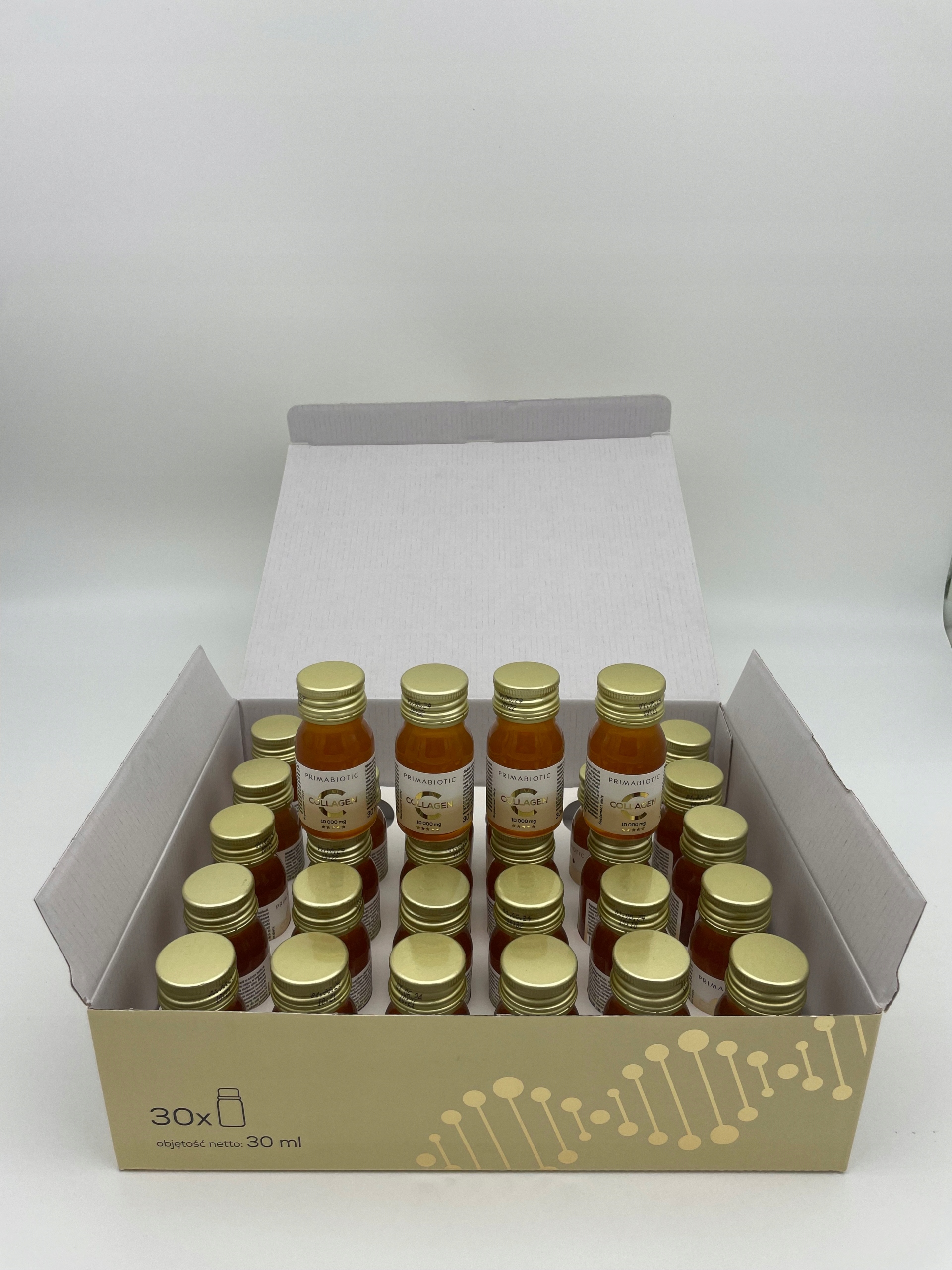 KOLAGEN 30ml Primabiotic Natubay COLLAGEN GOLD 30b Forma płyn