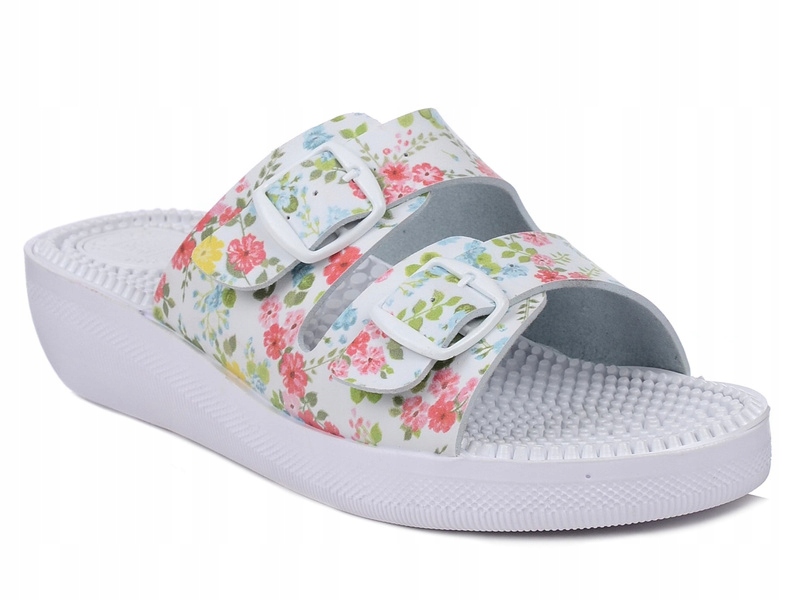 Klapki Damskie Zdrowotne Fakirki Medyczne Masujące Sanitarne KF-02 41