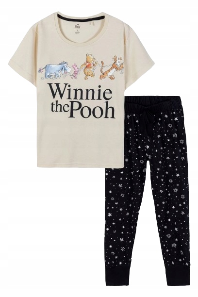 Dámské Pyžamo medvídek Pú Tygr Klapouchy Prasátko L