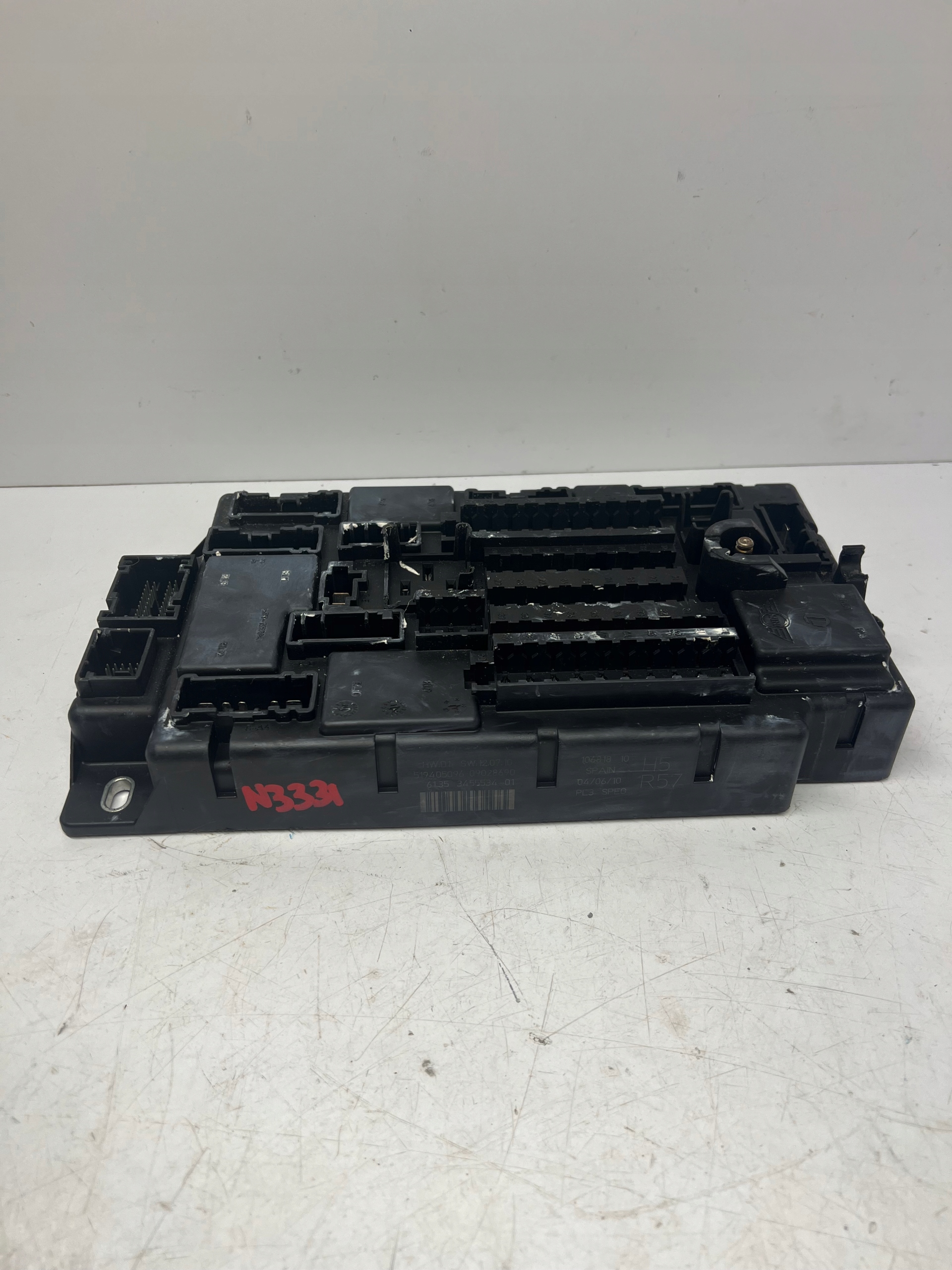 MINI COOPER R55 R56 R57 блок предохранителей BCM 3455534