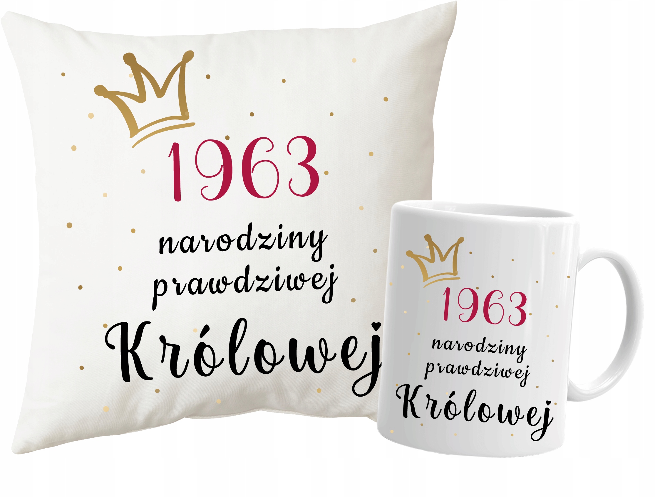 

Poduszka kubek 60 Urodziny Dla Kobiety