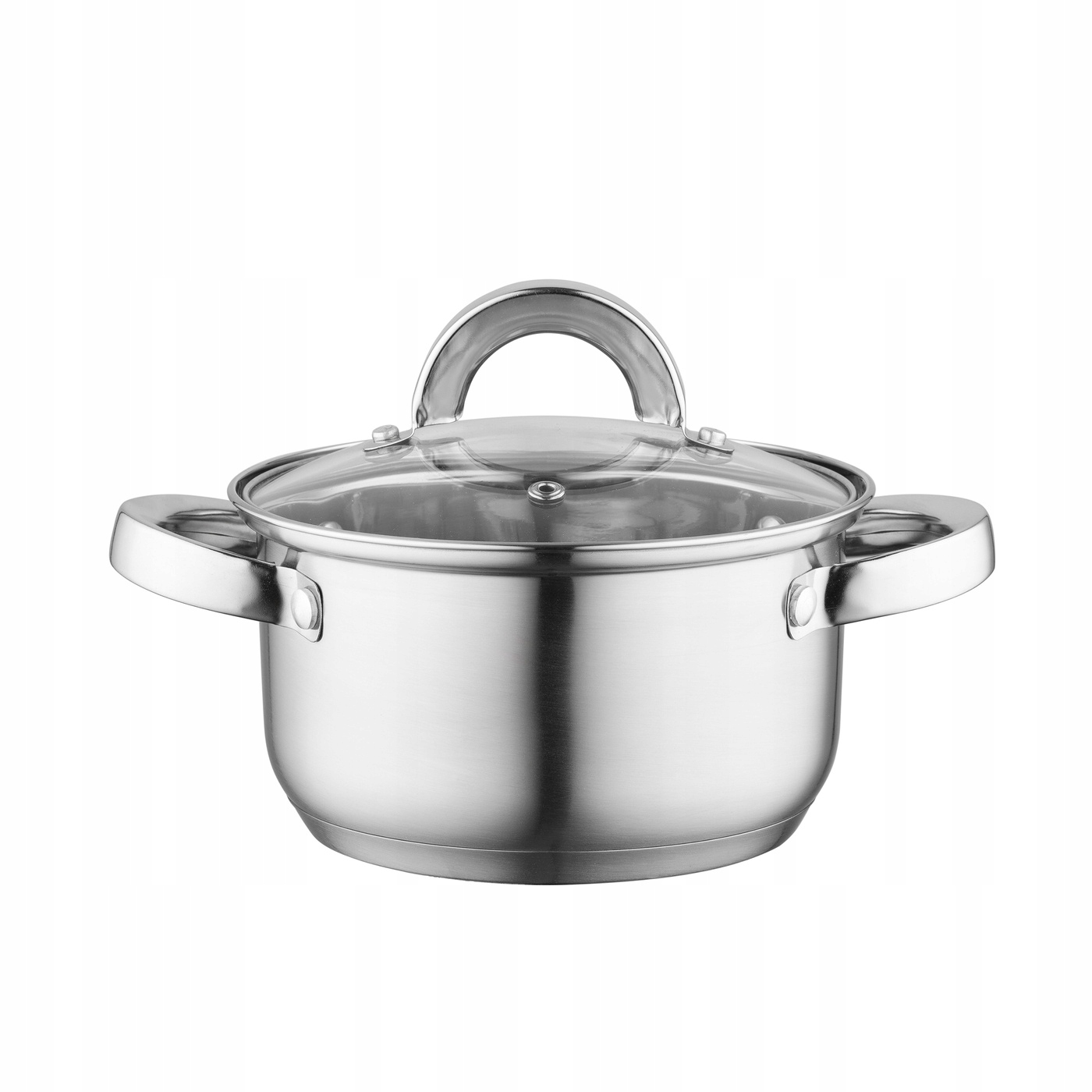 Komplet zestaw garnków nierdzewnych z pokrywkami Florina Logan 8 elementów Linia Logan