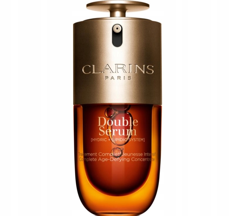 Pleťové sérum Clarins Double Serum 9, 30 ml – regenerace a lesk.