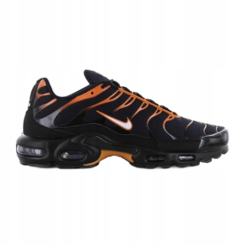 Buty męskie sportowe sneakersy Nike Air Max Plus Czarne Black/Orange