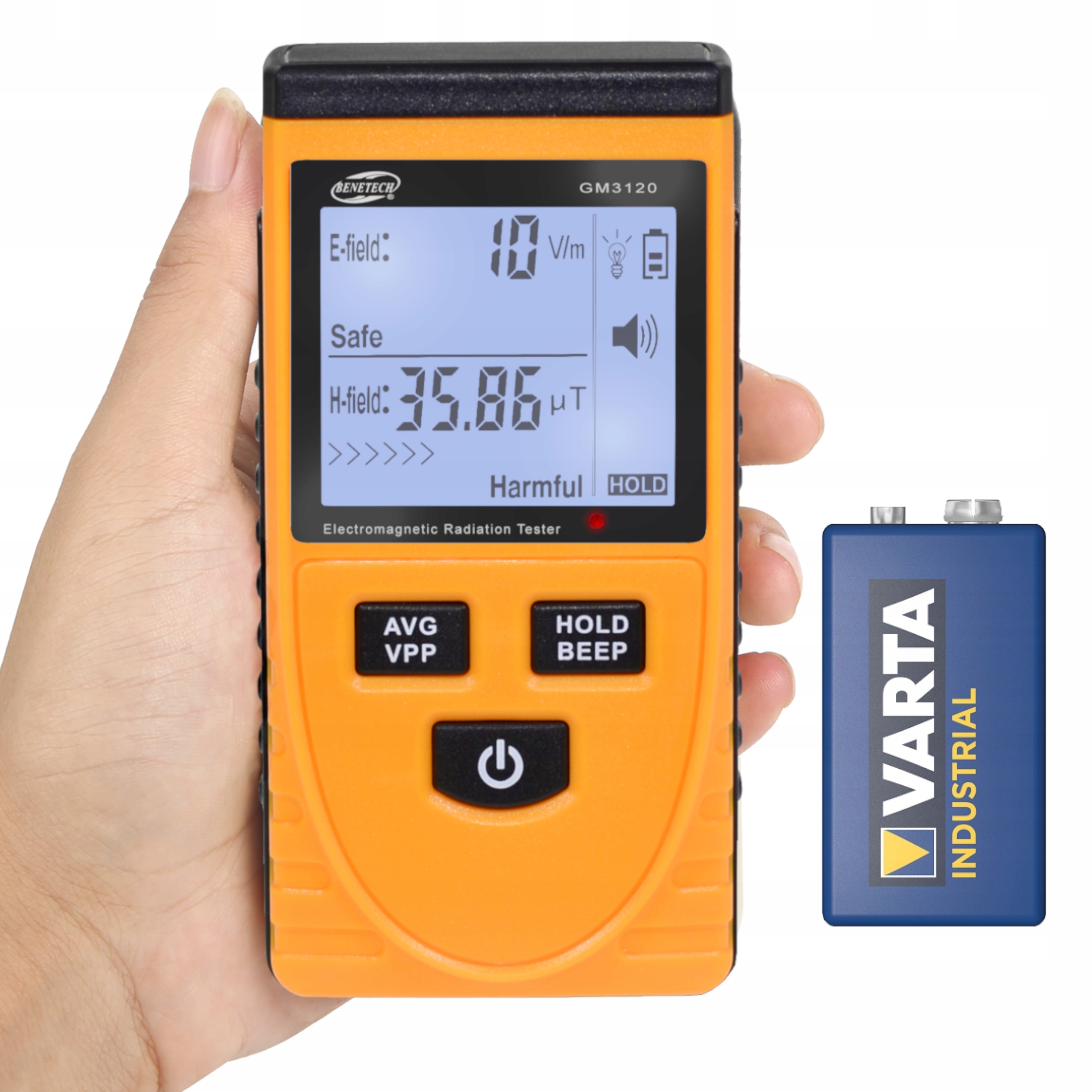 

Miernik pola elektromagnetycznego tester fal Ce 5G