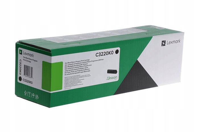 Originální černý toner Lexmark C3224, C3226, C3326, C3426 (C3220K0)