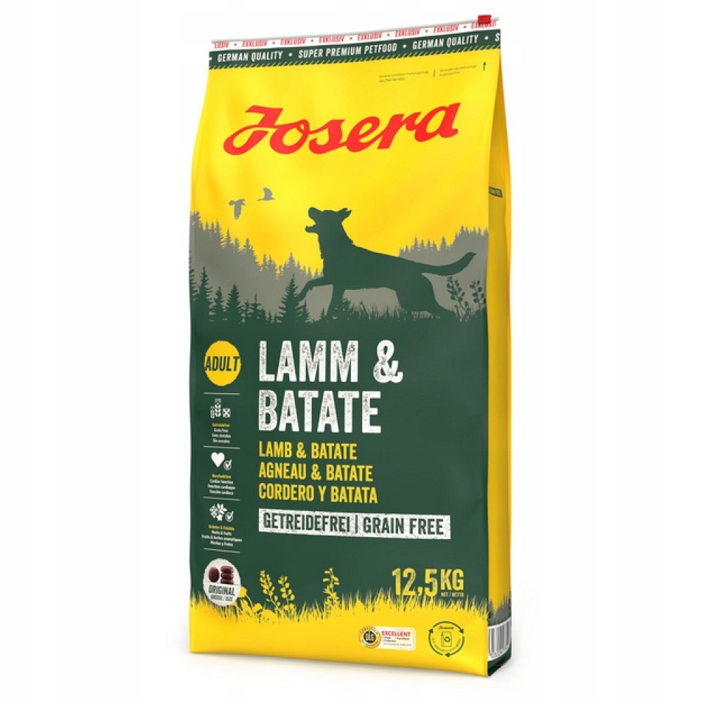 Josera Lamm & Batate jagnięcina mono białkowa dla psa 12,5kg