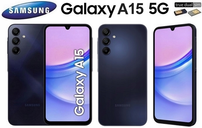 *samsung Galaxy A15 5G A156B/DSN 4/128GB Pl Dystr. Dual Sim Black Gdów*