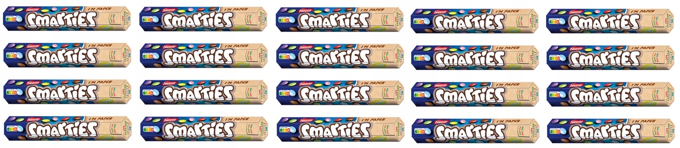 20x 130g Nestle Smarties giant drażetki tuba Karton