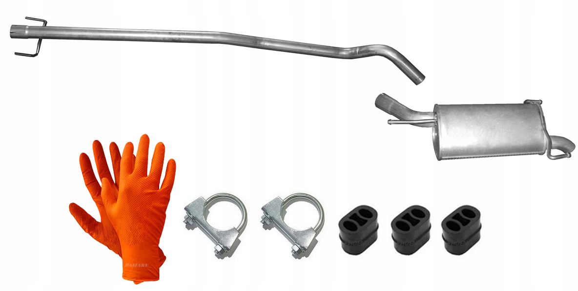 Opel Corsa C 1.7 CDTi 74 kW (2003-7/2006) Hatchback Trubka Tlumič