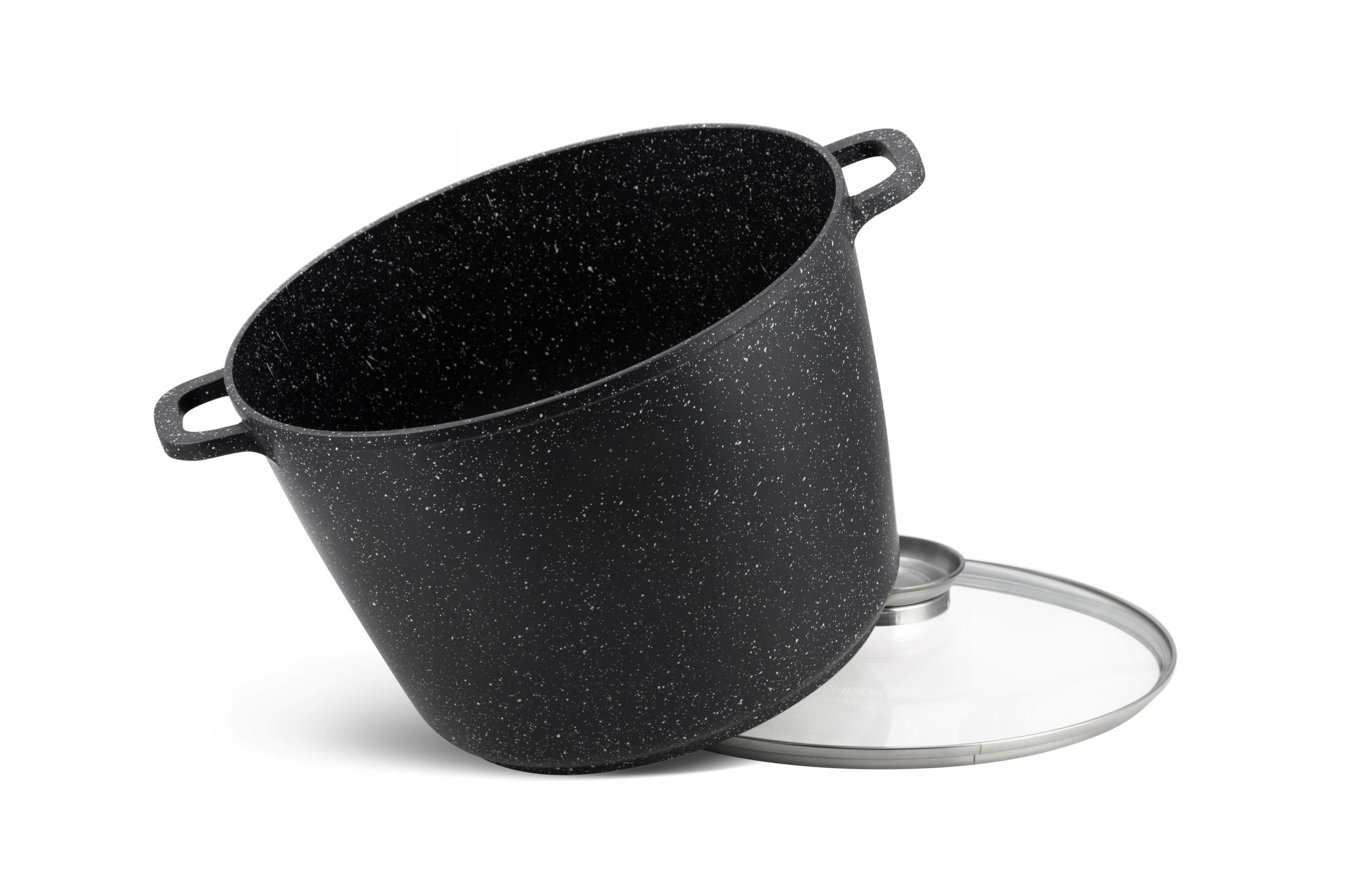 Zestaw 2 garnków Hoffner Elegance 4 el. 10L/6L Linia Elegance