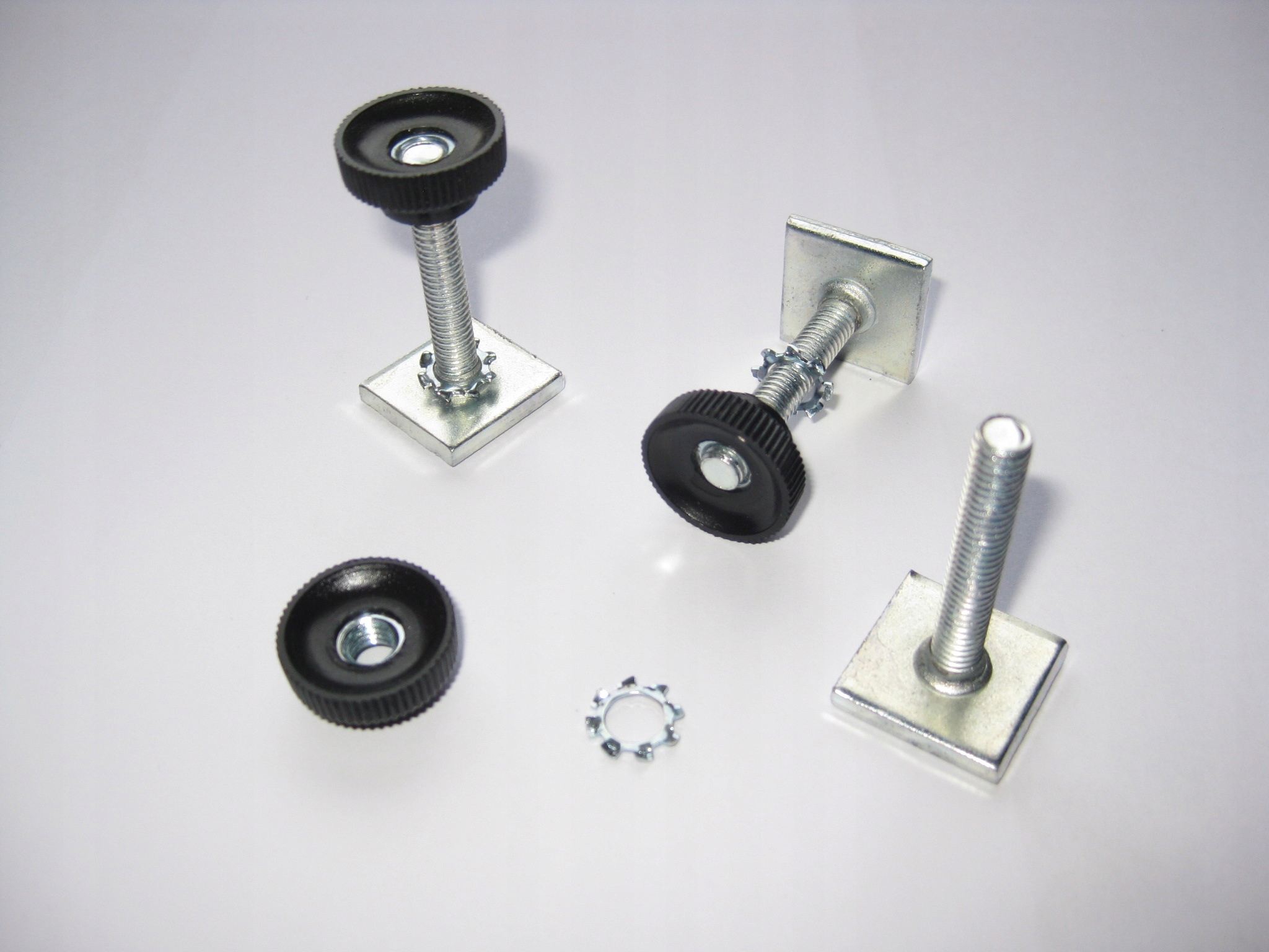 80 mm T śruba śruby adapter belek bazowych ALU