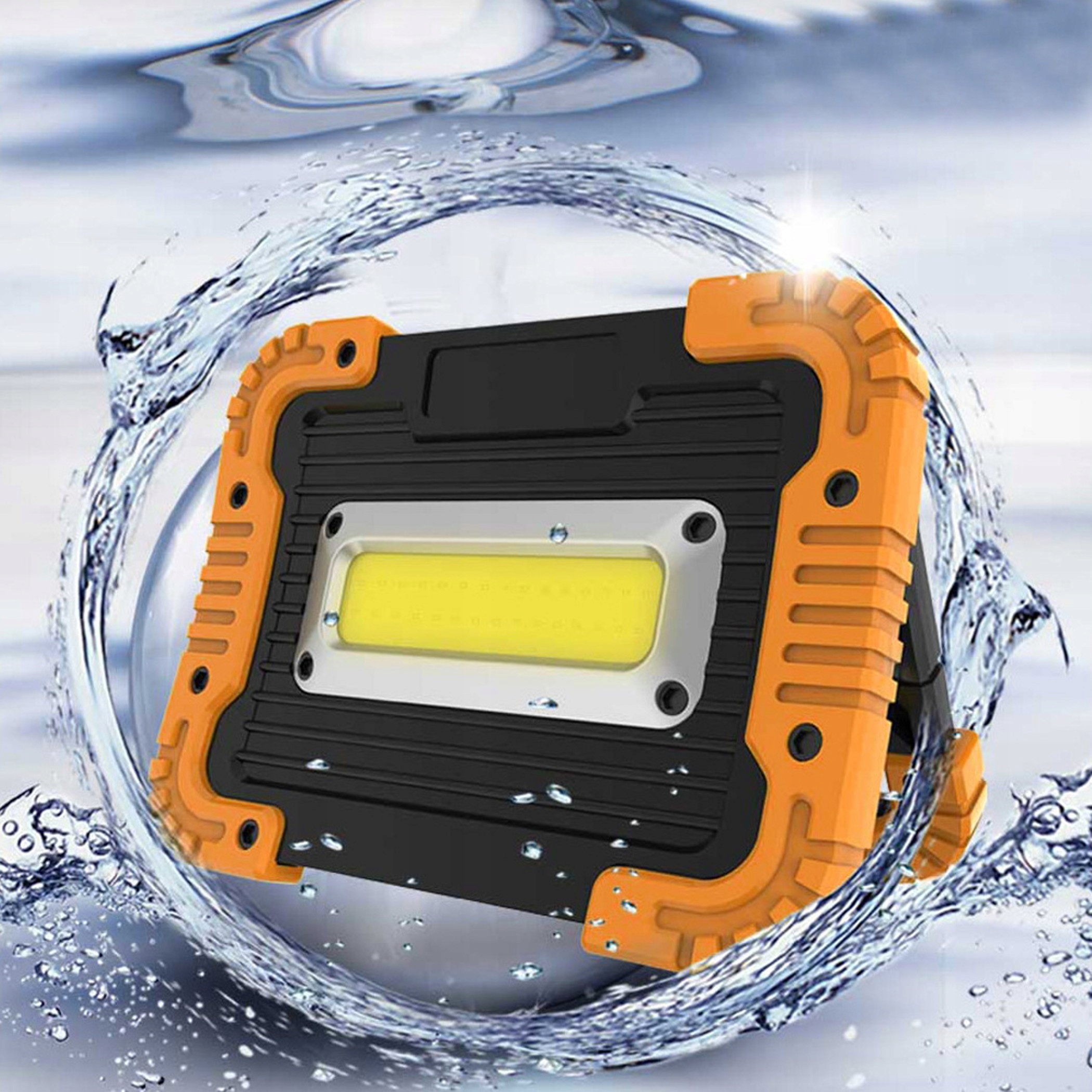 HALOGEN PRZENOŚNY LED 30W LAMPA REFLEKTOR ZEWNĘTRZNY NAŚWIETLACZ Barwa światła biały