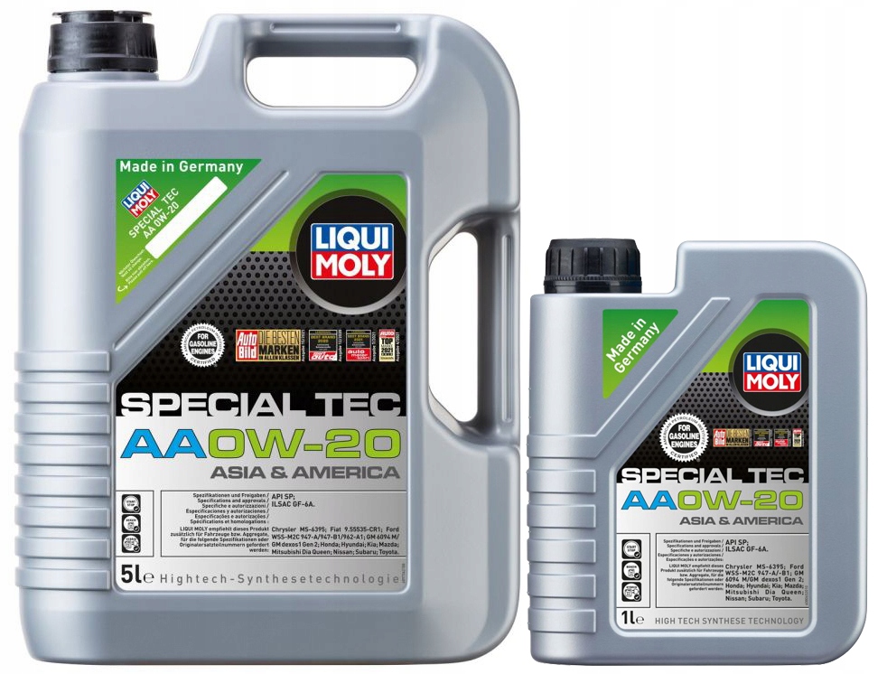 Olej Liqui Moly Special Tec Aa 0V20 6 L