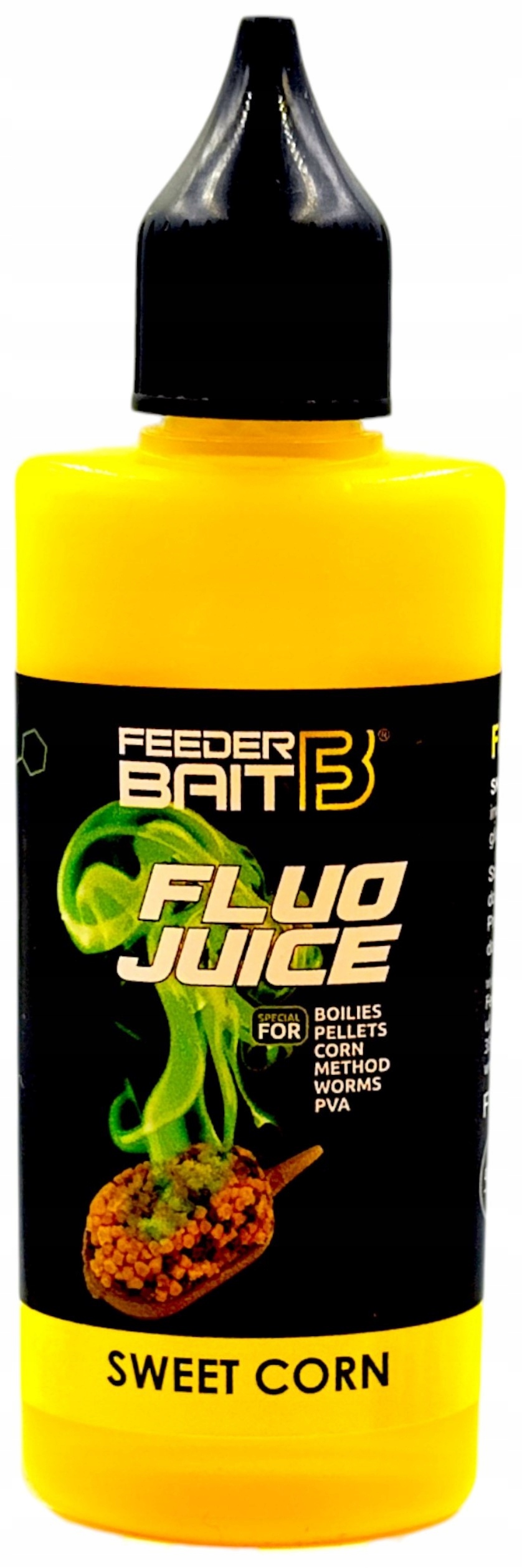 Feeder Bait Fluo Juice Sweet Corn method booster dopalacz dip 50ml