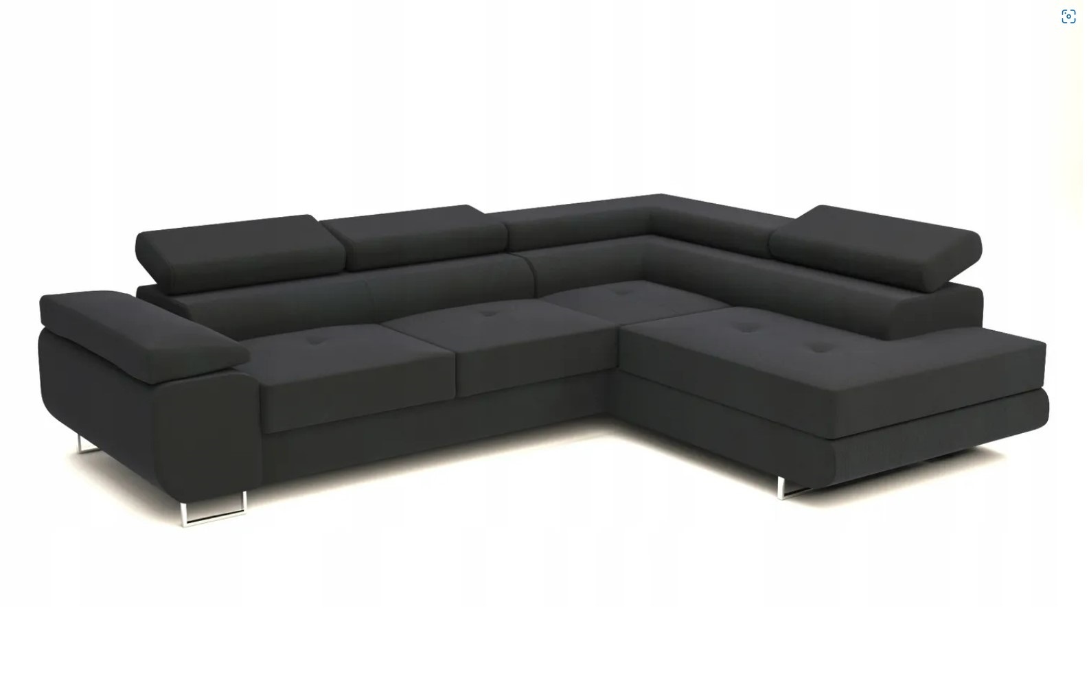 Narożnik ASTON funkcja spania regulowane zagłówki Orientacja brak informacji