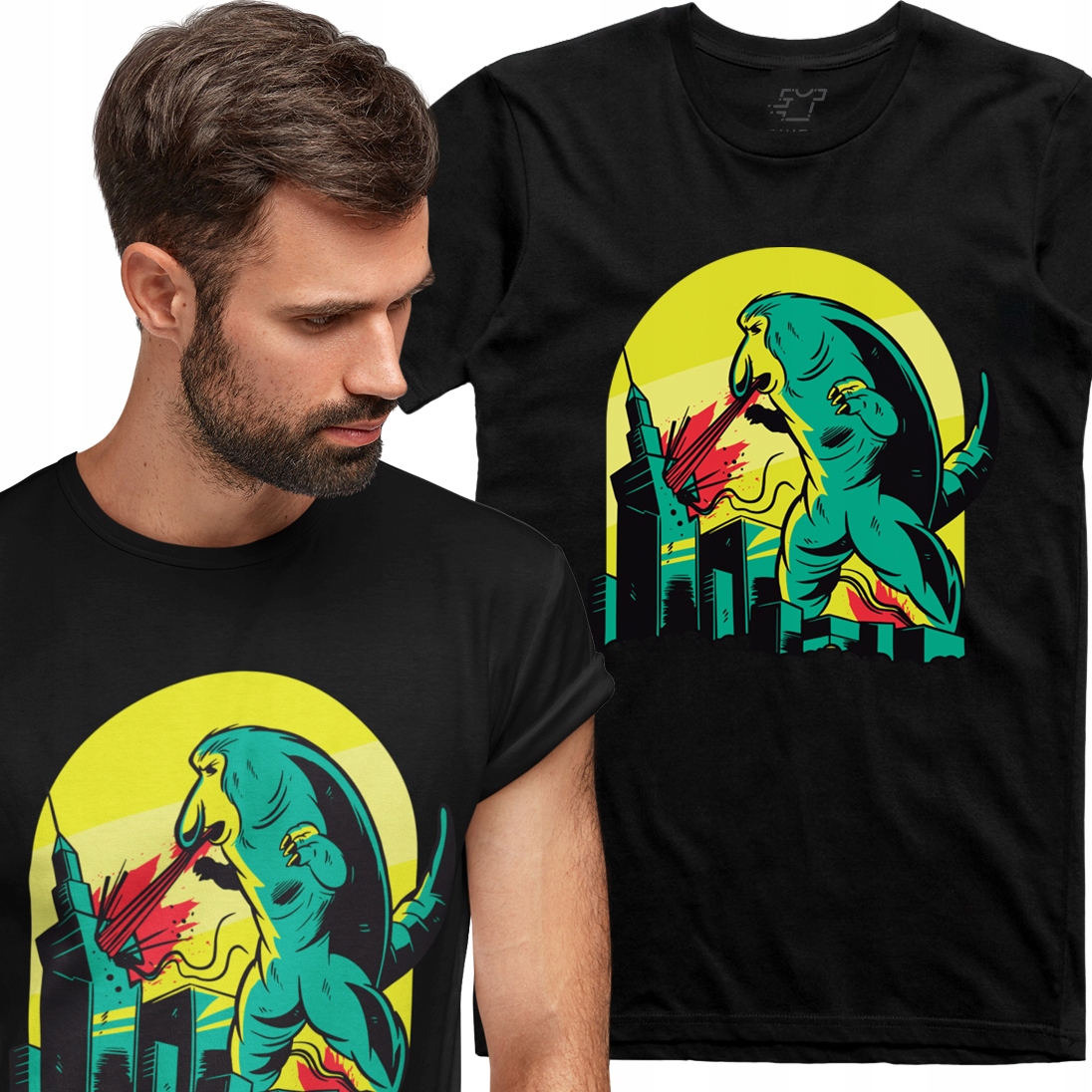 

Koszulka Nosacze Janusz Godzilla Streetwear XXL