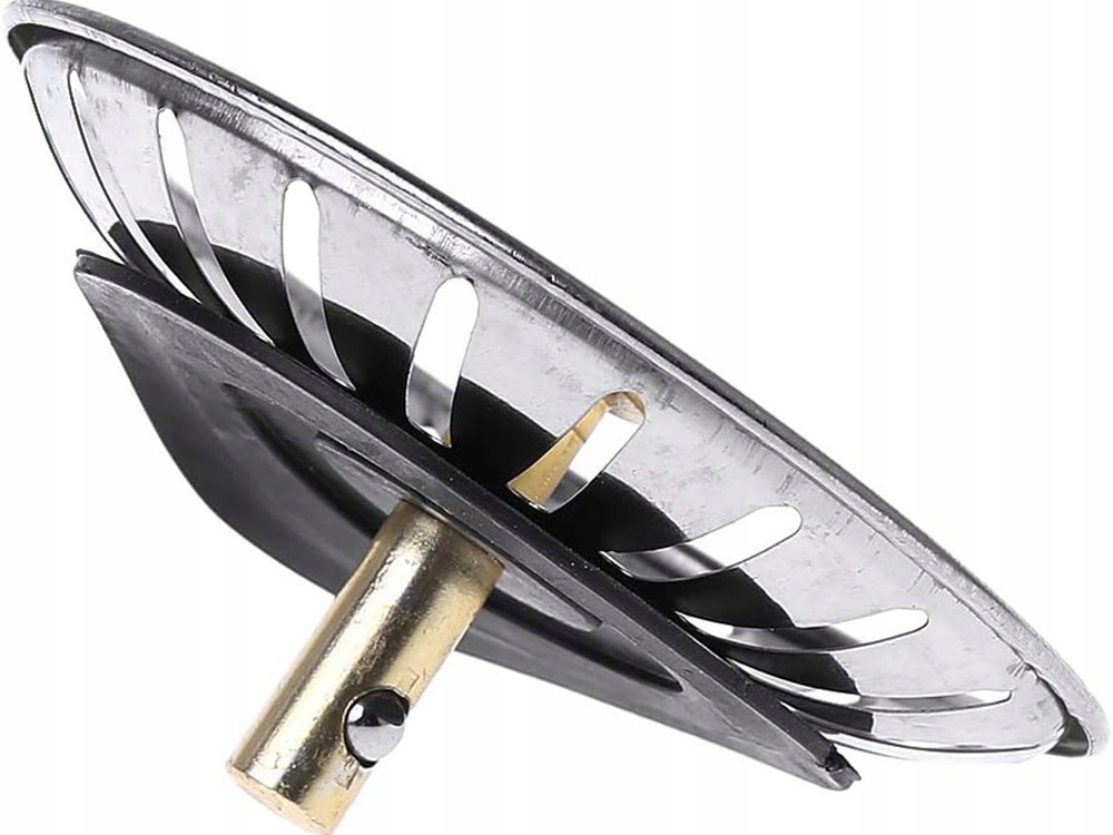 KOREK METALOWY DO ZLEWU ZLEWOZMYWAKA SITKO DUŻE KOSZYK ZATYCZNA SYFON Rodzaj korek z sitkiem