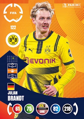 2025 Panini Adrenalyn XL Fifa Club World Cup 122 Julian Brandt