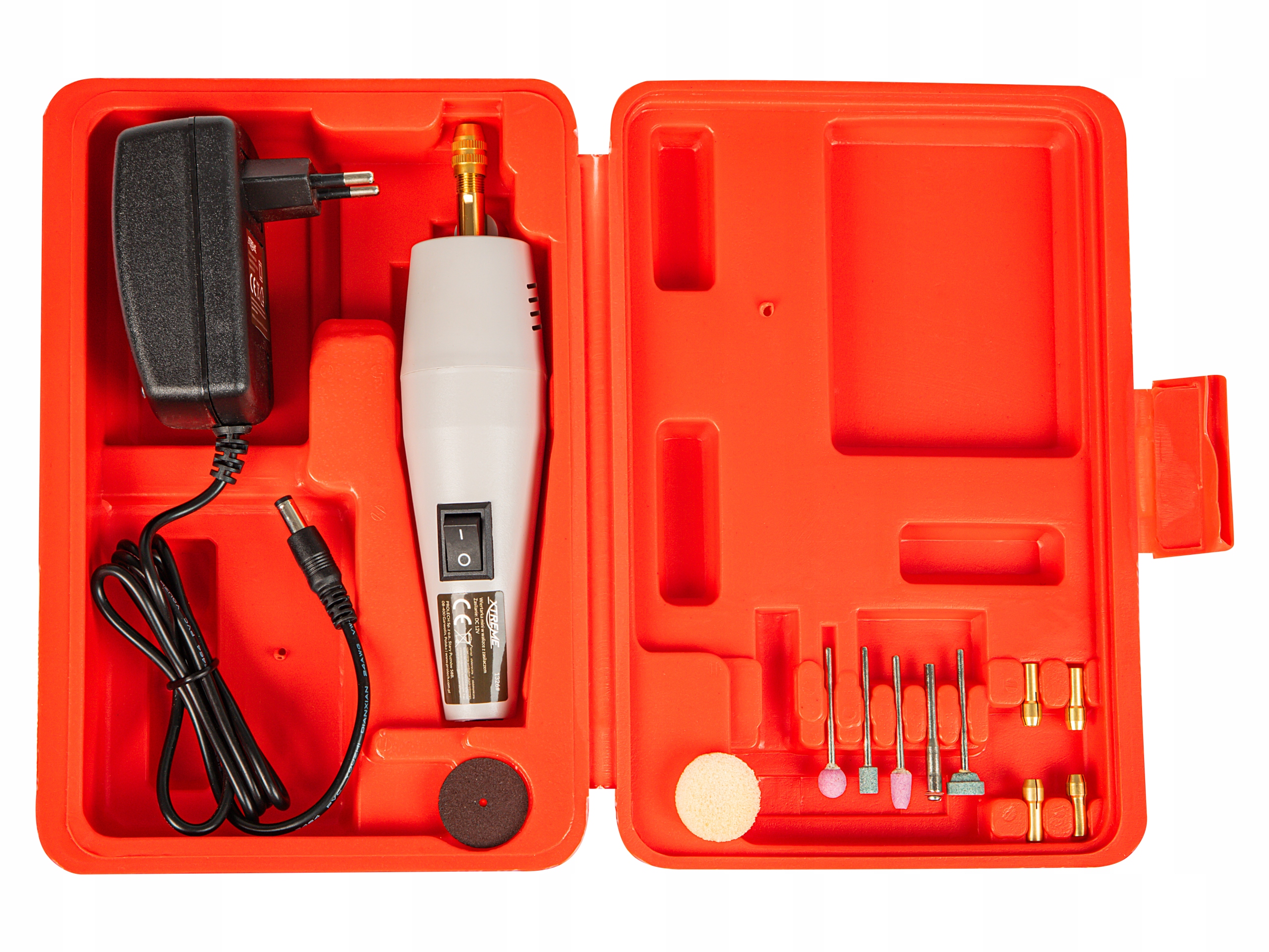 MINI WIERTARKA SZLIFIERKA PRECYZYJNA WALIZKA 12V WIERCENIE SZLIFOWANIE FREZ Marka Inny producent