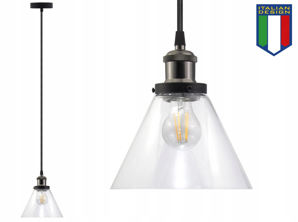 LAMPA SUFITOWA WISZĄCA VASO AX ŻYRADNOL LED LOFT B Marka B-LINE