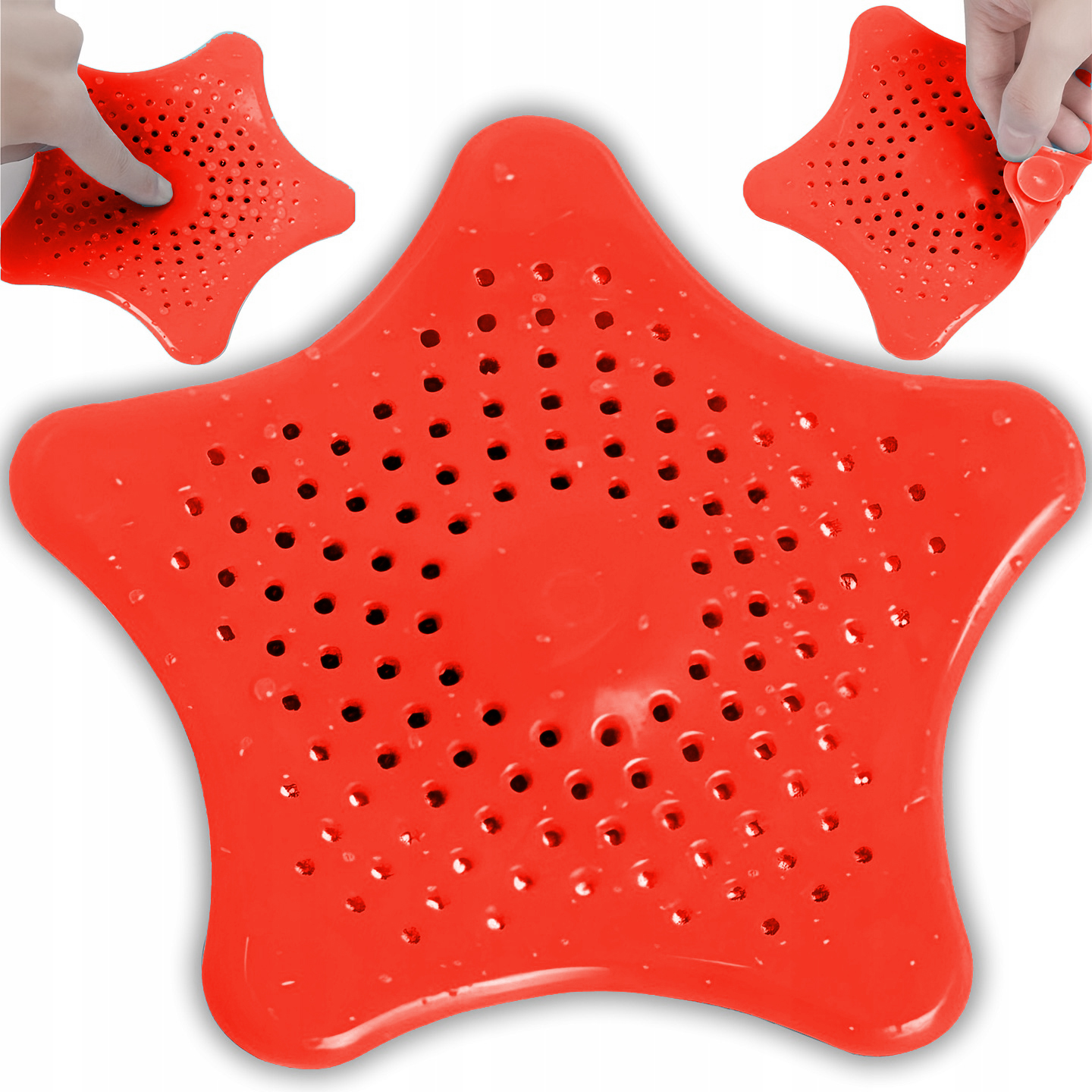 SITKO SILIKONOWE ZLEWU WANNY UMYWALKI FILTR ODPŁYWU