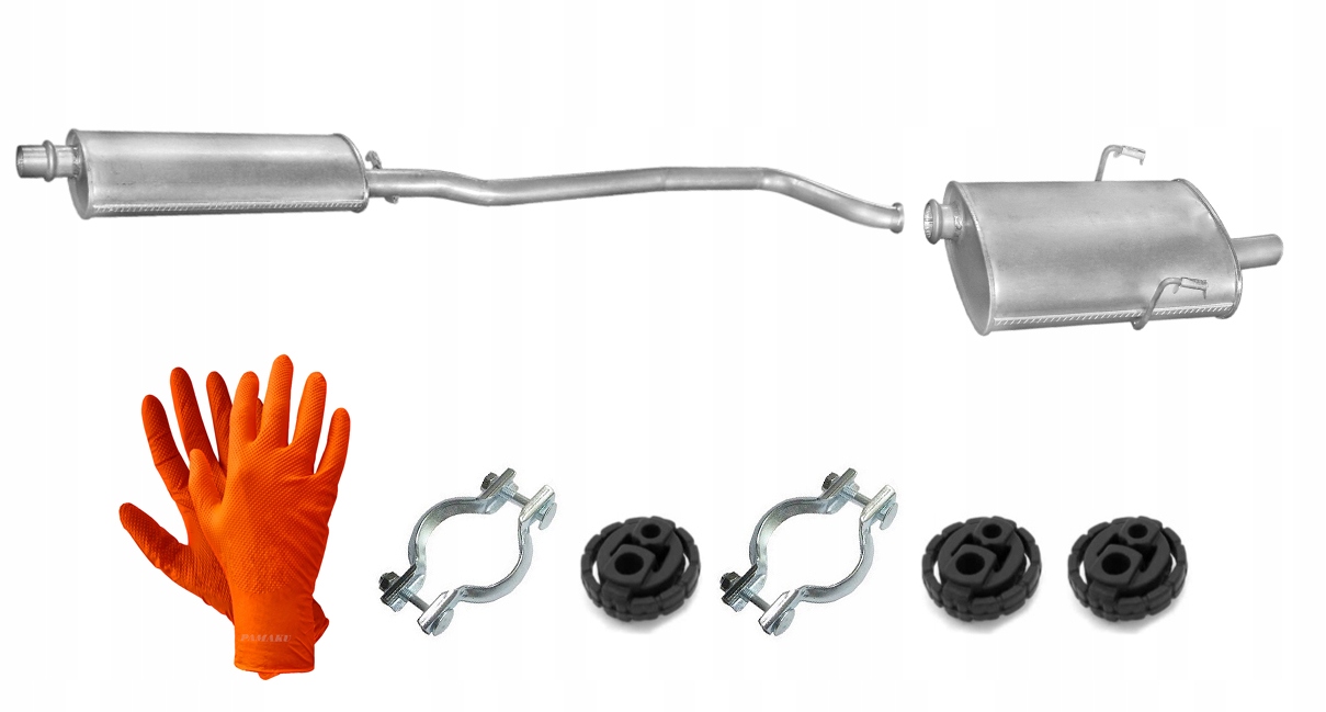 Peugeot 406 2.0i 16V 99kW (1995-1999) Sedan Tlumič Středový Koncový