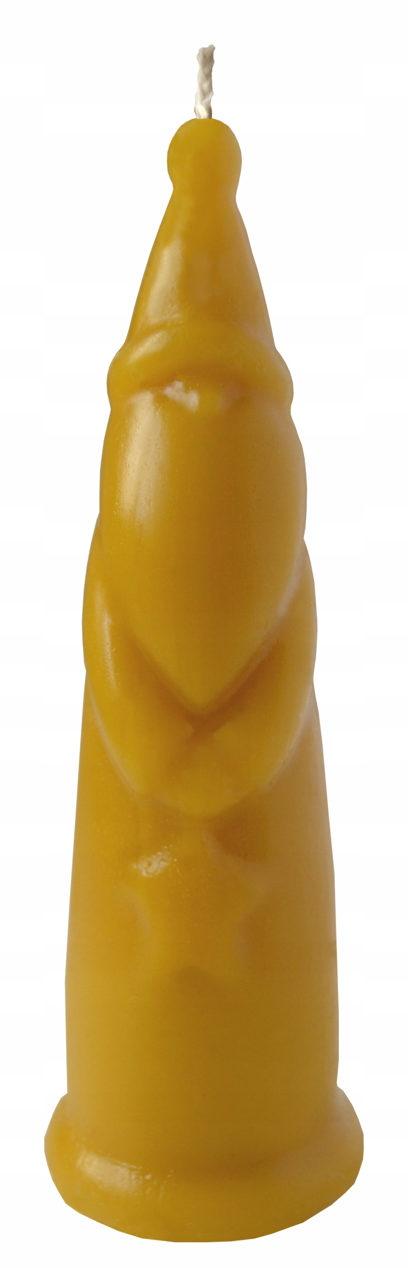 

Świeca Mikołaj z wosku pszczelego S081 naturalna