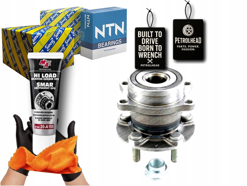 Sada Ložiska Kola S Nábojem Subaru Brz Forester I #Petrolhead Pro+ Kit7