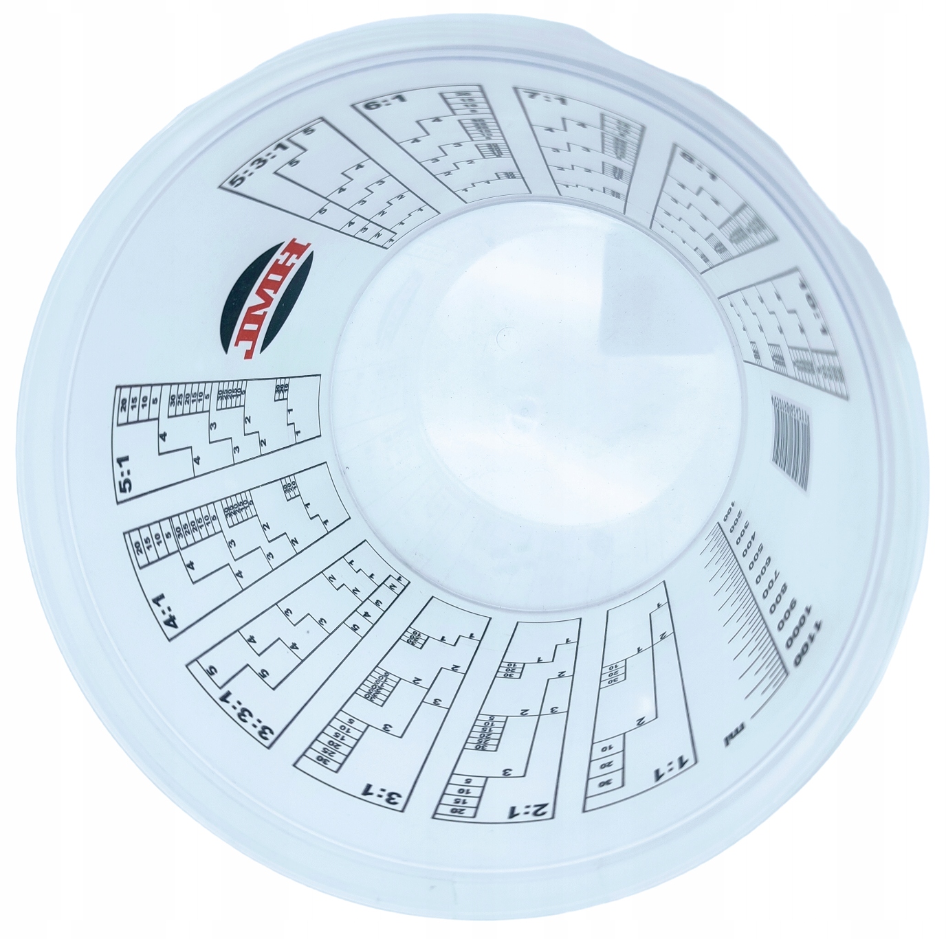 KUBEK LAKIERNICZY 1400ML Z PODZIAŁKĄ HML Marka HML