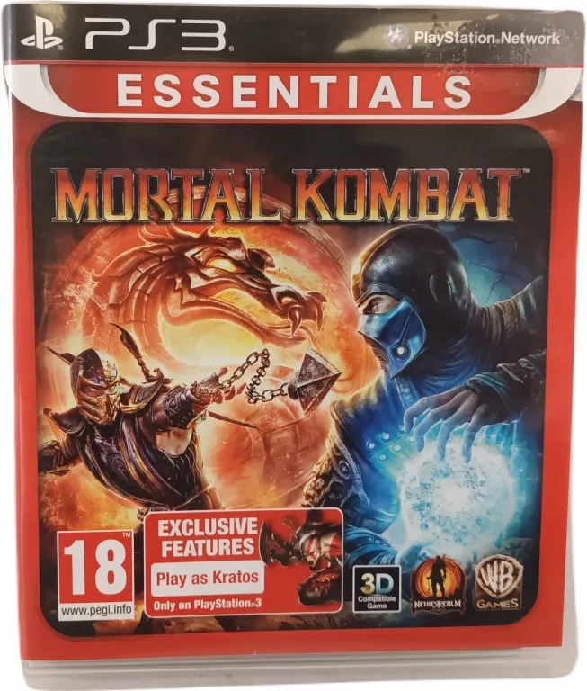 GRA NA PLAYSTATION 3 MORTAL KOMBAT WERSJA POLSKO SNGIELSKA