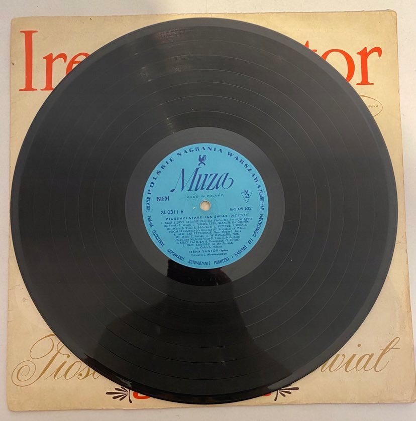 Winyl Piosenki Stare J Świat Old Hits Irena Santor Tytuł Piosenki Stare Jak Świat (Old Hits) [VG-G]