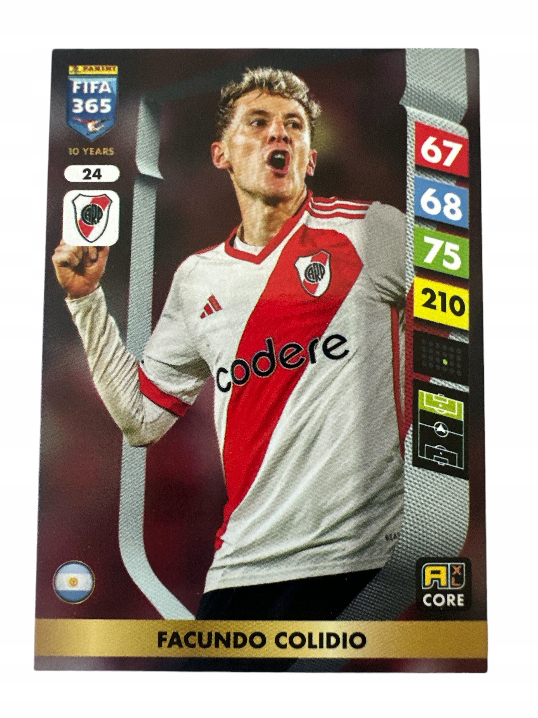 Fifa 365 2025 Adrenalyn XL Panini Core River Plate Nr 24 Colidio