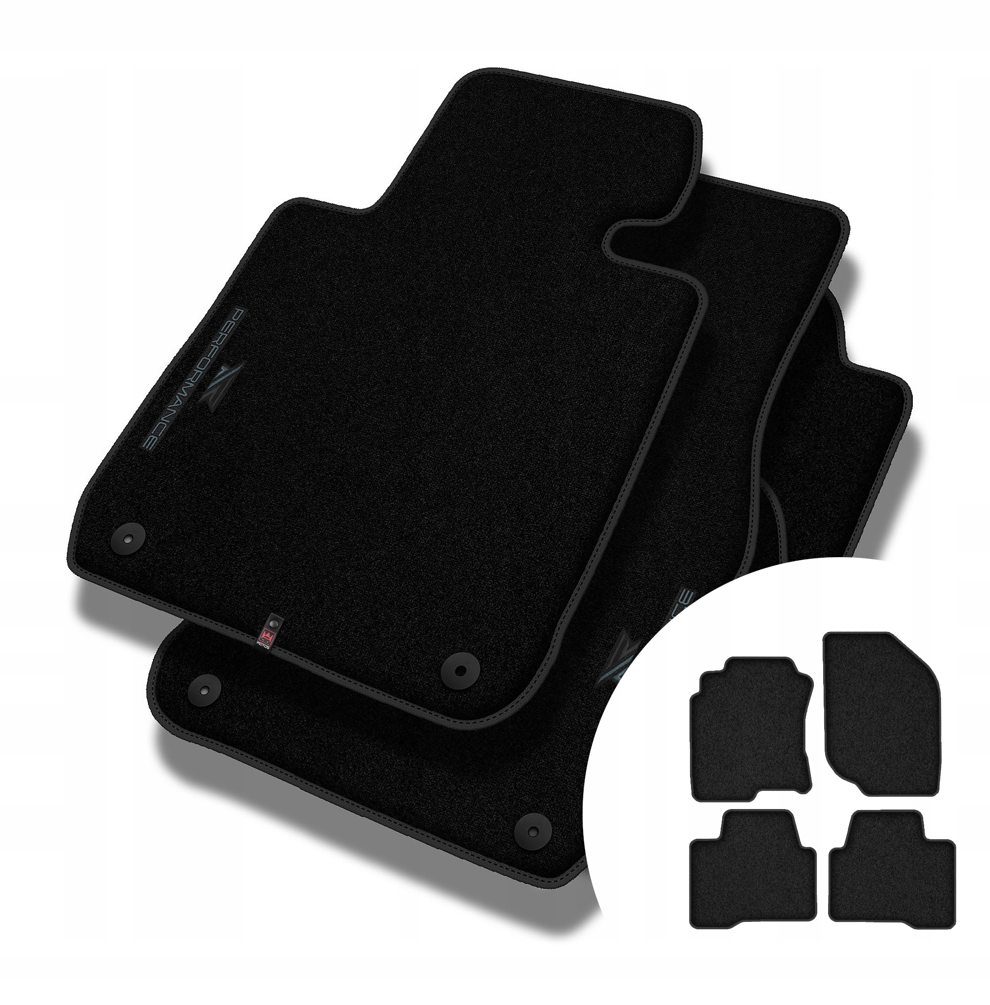 Velúrové koberčeky Performance Premium pre Nissan X-Trail I T30 2000-2007