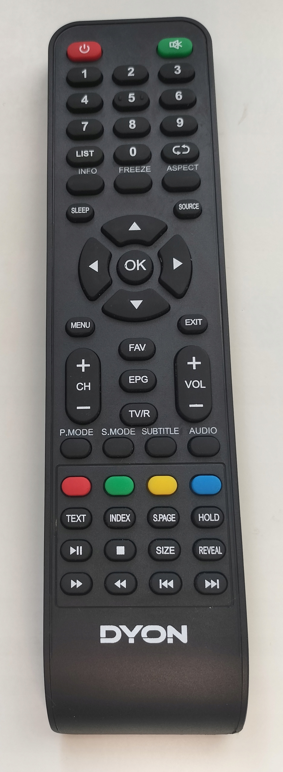 ERSATZ FERNBEDIENUNG FÜR DYON ENTER 20 PRO SIGMA 32 PRO Enter 48 TV