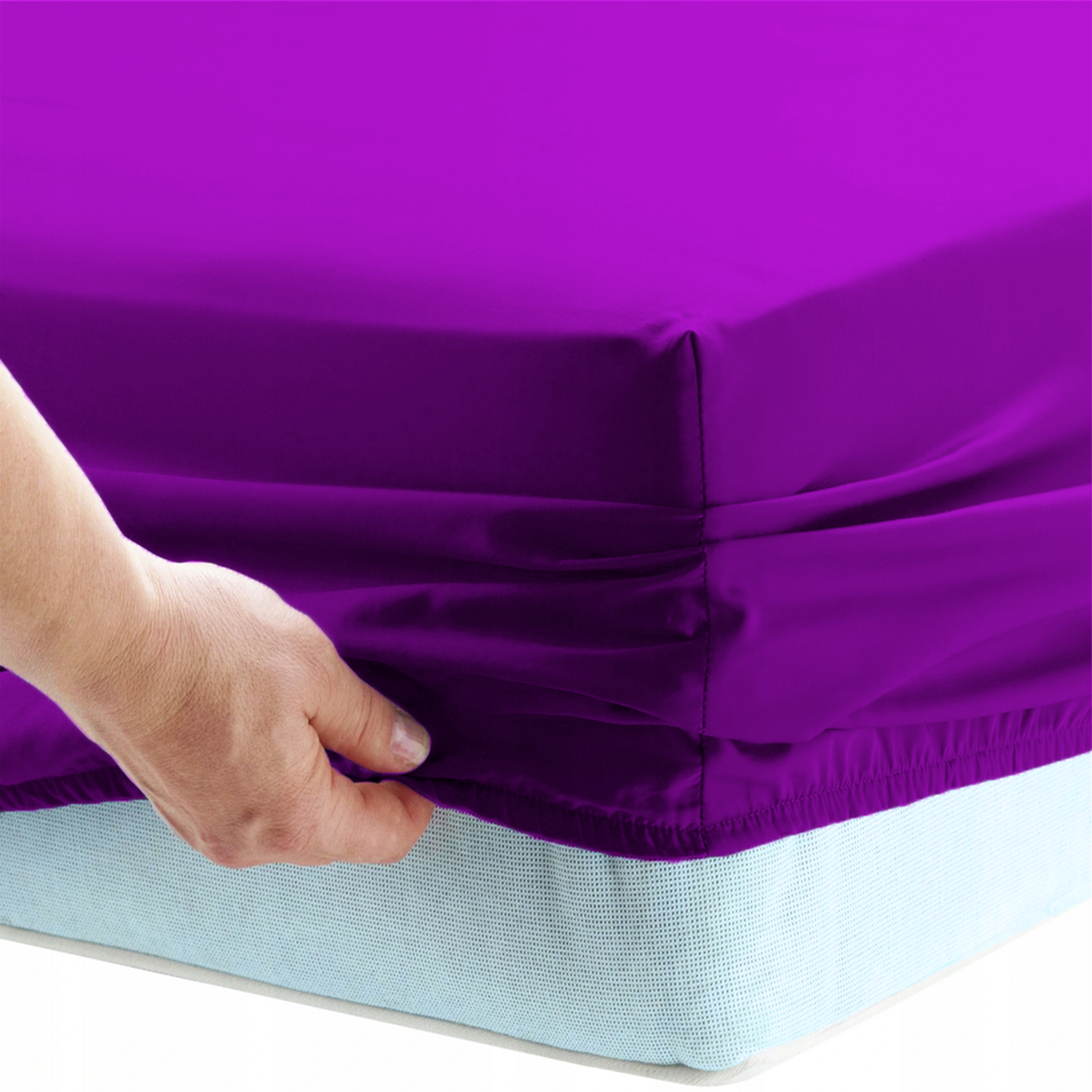 

Prześcieradło Z Gumką Bawełniane 90X200 cm + 25cm