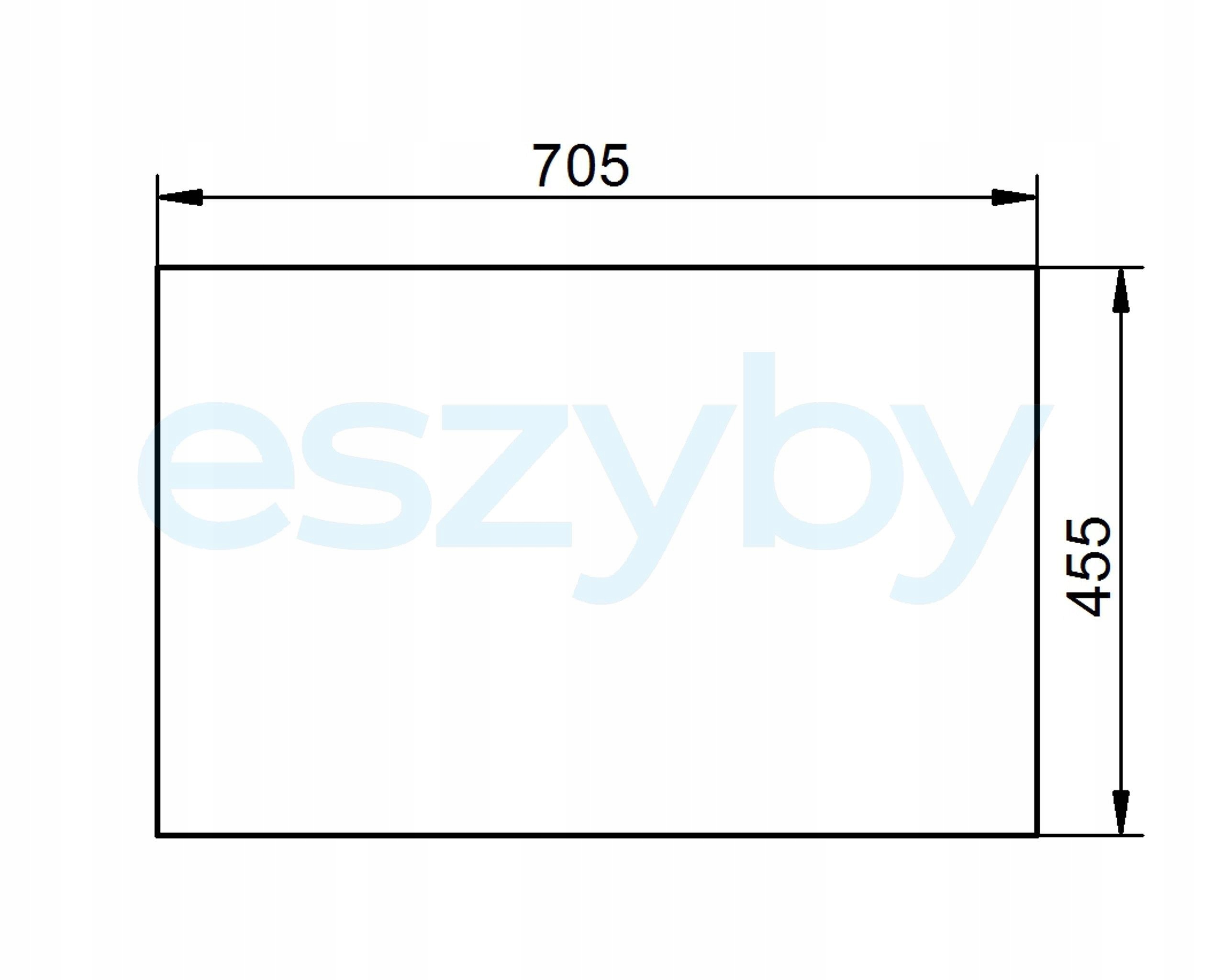 sklo teleskopický nakladač Manitou střešní 182090