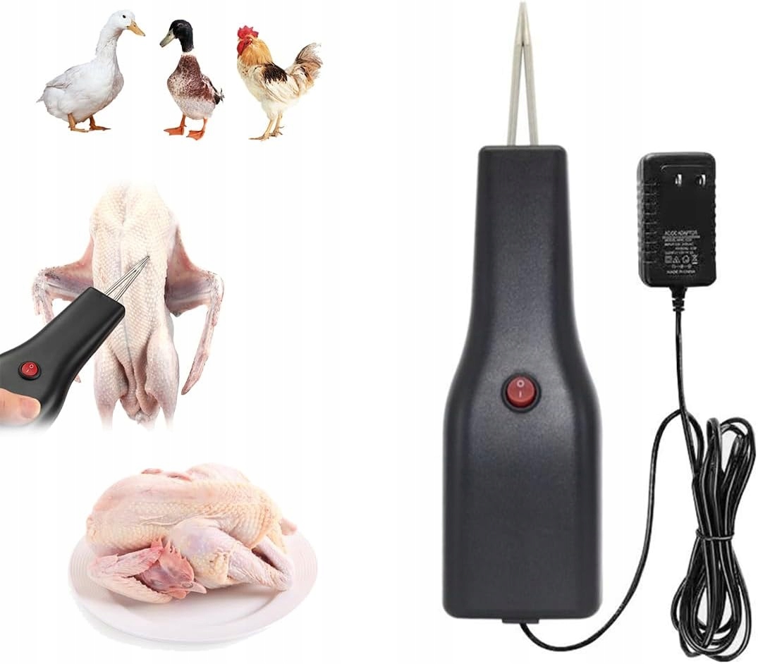 SKUBARKA ELEKTRYCZNA DO DRÓB ,KURCZĘ, GĘSIE, PIÓRA INDYCZE WYSOKA WYDAJNOŚĆ Rodzaj skubarka do drobiu