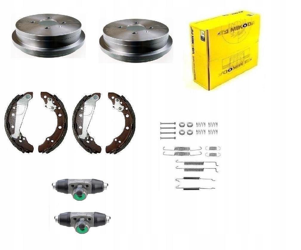 Bubny Čelisti Válce Citigo Up MII Polo Lupo 6N Arosa Ibiza Sada Alumin