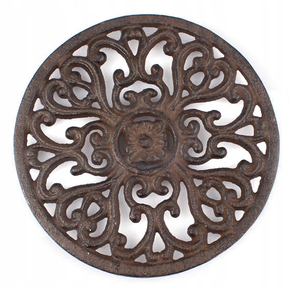 

Żeliwna Podstawka Podkładka pod Garnek Brąz 17cm