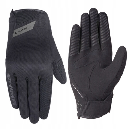Rękawice motocyklowe krótkie SHIMA ONE EVO BLACK letnie GRATIS Model ONE EVO