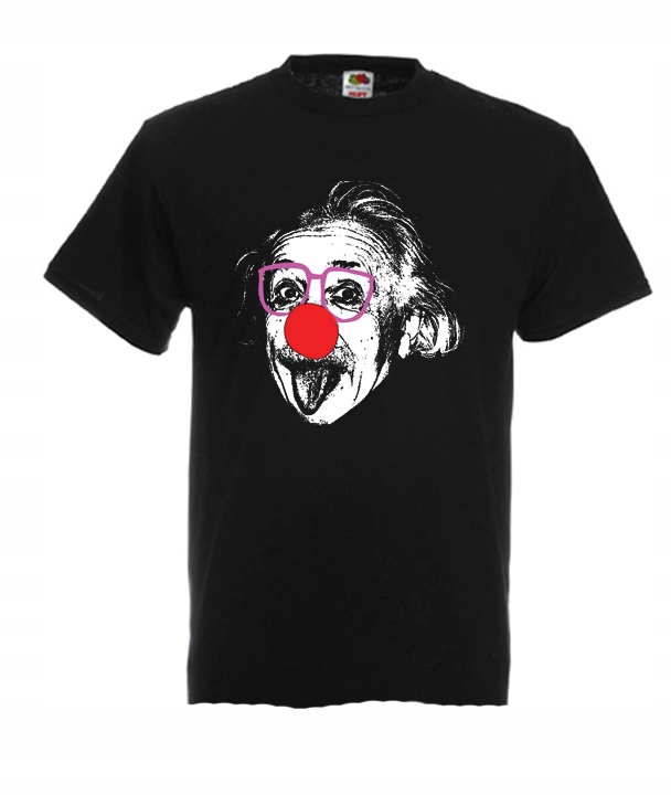 

XL Koszulka Męska Albert Einstein Fizyka Wzory