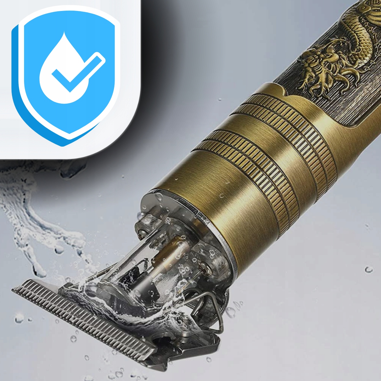 TRYMER MASZYNKA GOLARKA DO STRZYŻENIA GOLENIA BRODY WŁOSÓW ZAROSTU PREZENT Marka Retoo