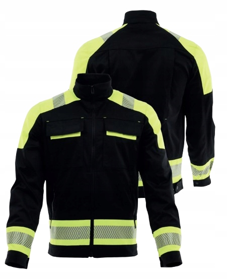 Bluza Robocza Sara Actiflex Neo, Rozmiar: 56 żółto-czarna