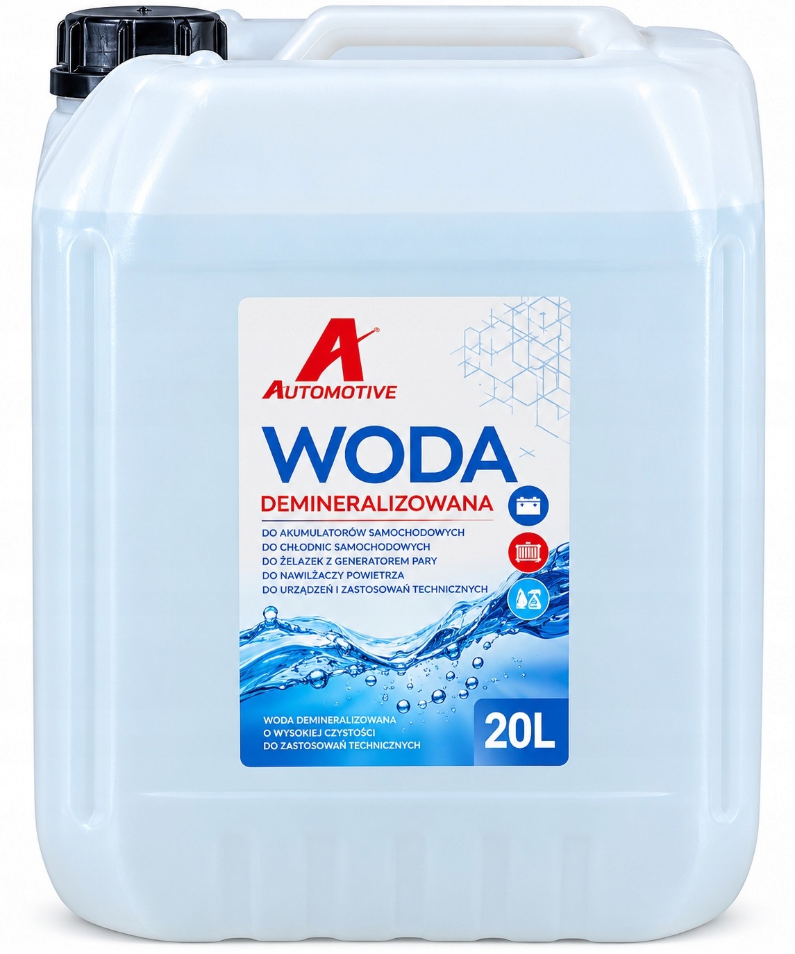 Woda Demineralizowana Destylowana 20L