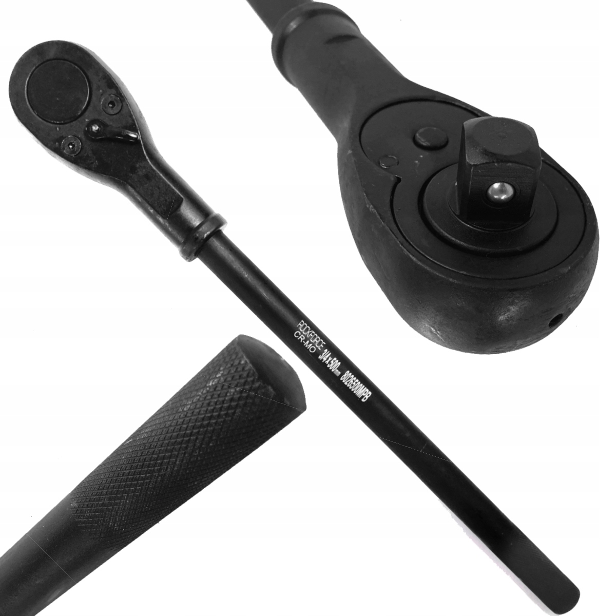 

Grzechotka Wzmocniona Długa 3/4" 500mm