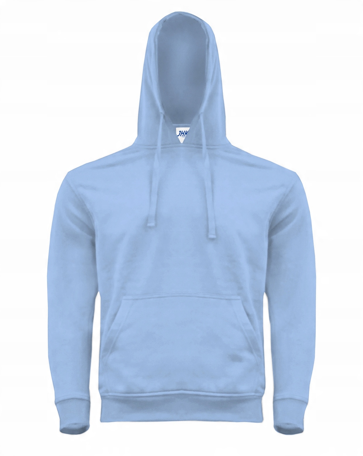 

Bluza Męska z kapturem Bez Nadruku Sky Blue XXL