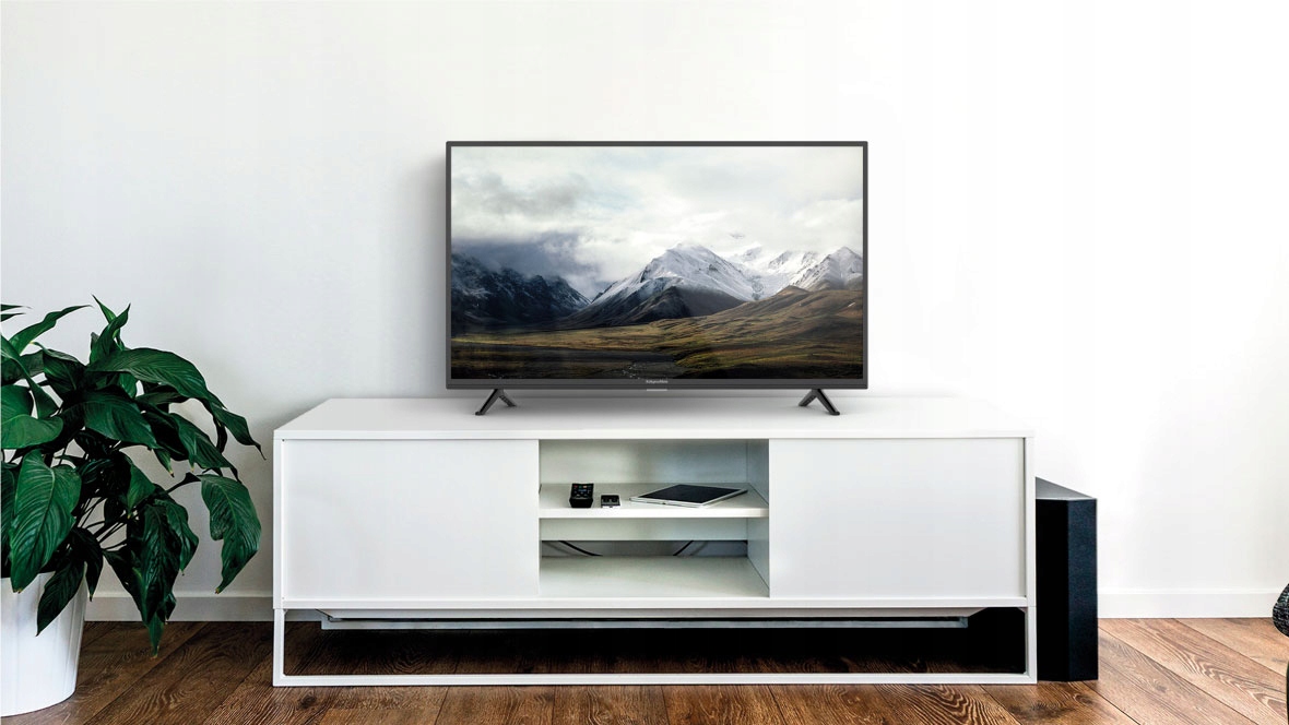 TELEWIZOR LED 32'' KRUGER&MATZ DVB-T2 HEVC 2 X HDMI USB HD READY Przekątna ekranu (cale) 32