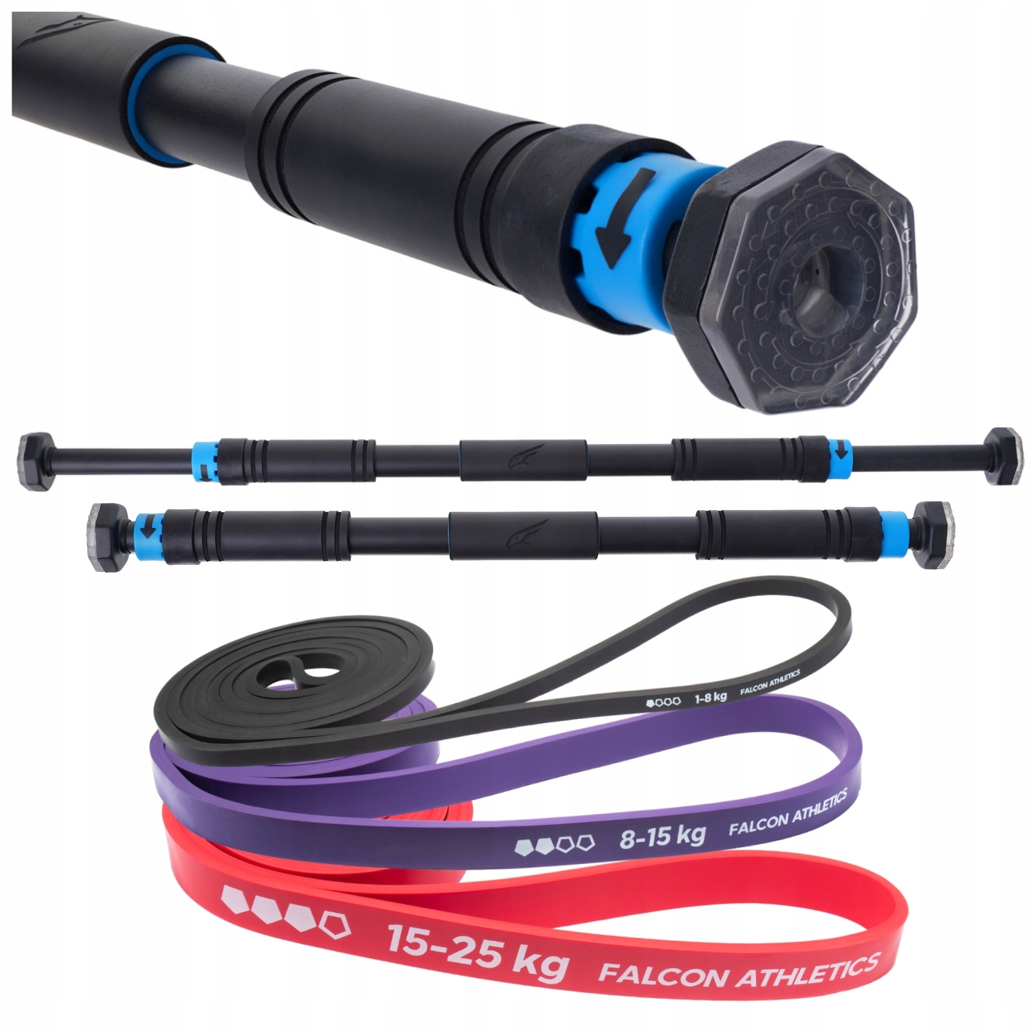 Hrazda Nastavitelná 62-100 CM, Ocelová, Silná, 150 Kg